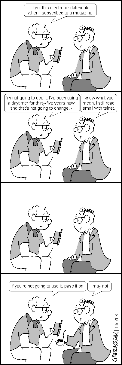 archived Daily cartoon